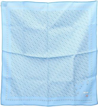 Herm&egrave;s Sciarpa Carr&eacute; 45 H en Mouvement anni 2010 - Blu