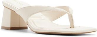Aldo Antonina Flip Flop in Other White at Nordstrom, Size 8.5