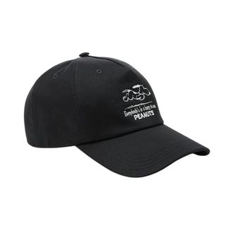 Iceberg Gabardine Baseball Cap - Heren - Petten - Zwart - ONE Size - Katoen - Accessoires