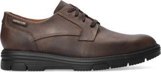 Mephisto Comfortabele veterschoen voor heren - Heren - Veterschoenen - Bruin - 39 EU - Leer - Schoenen