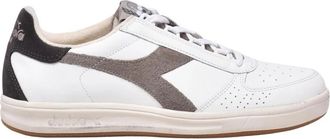 Diadora B.Elite Torino Italia - Heren - Sneakers - Wit - 42 EU - Leer - Schoenen
