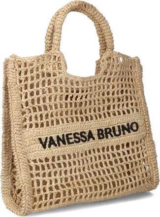 Vanessa Bruno Dames, Tassen, Beige, Maat: ONE Size