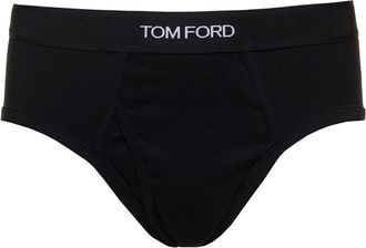 Tom Ford Calzoncillos Negros de Algod&oacute;n con Logo - Underwear - Hombre - Negro - S