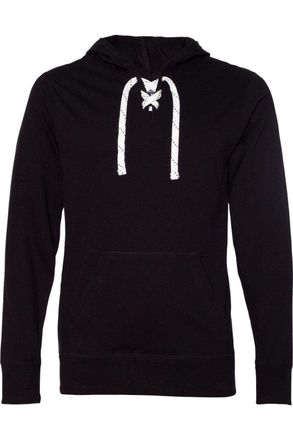 J. America Jersey Sport Lace Hooded Pullover