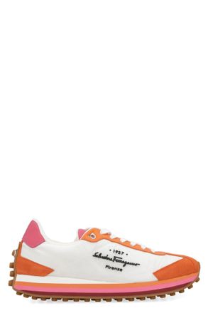 Ferragamo Nylon Low-top Sneakers