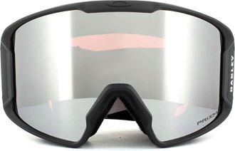 Oakley Mens Ski Goggles Line Miner OO7070-01 Matt Black Prizm Iridium - One Size