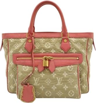 Louis Vuitton Pre-owned Handbags, female, Beige, Size: ONE SIZE Pre-owned Vintage Canvas Tote