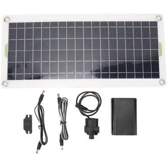 OEM Bomba De Agua Solar De 12 V, 4 Db, Bajo Nivel De Ruido, 19 W, Generador De Fuente De Agua Solar, Para El Hogar, Coche, Barco, Jard&iacute;n, 50 W -crezuo