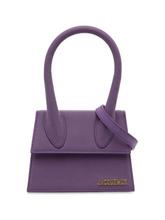 Jacquemus Borsa a tracolla Le Chiquito Moyen in pelle 2010-2025 - Viola