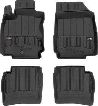 OEM Alfombrillas De Goma Y Limpiaparabrisas Para Nissan Note 1 2006-2012, Canales 3d