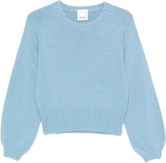 Allude Cashmere Truien - Dames - Cashmere truien - Blauw - M - Truien & Vesten