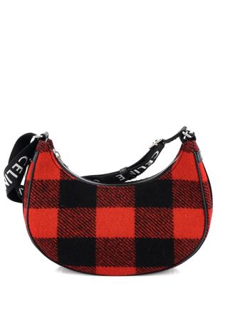 Celine Ava Bag Tweed shoulder bag - Rosso