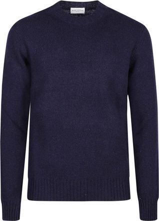 Ballantyne Stijlvolle Sweaters - Heren - Ronde hals truien - Blauw - 2XL - Truien & Vesten
