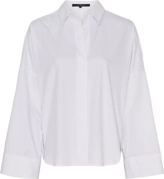 BTF-CPH Camisa de Bamb&uacute; - Blouses & Shirts - Mujer - Blanco - 2XL