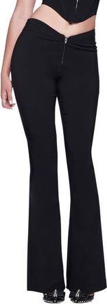 I.AM.GIA Ellena 2.0 Curved Waist Flare Pants in Black at Nordstrom, Size Xx-Small
