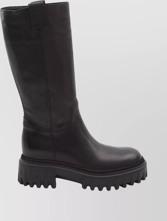 Hogan leather high boots