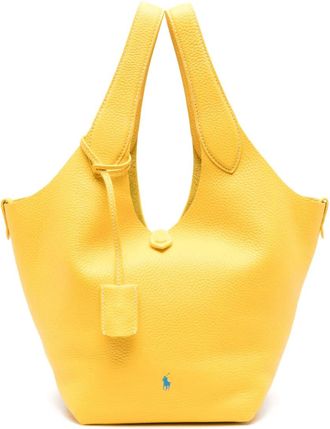 Polo Ralph Lauren Medium Polo Play shopper - Geel