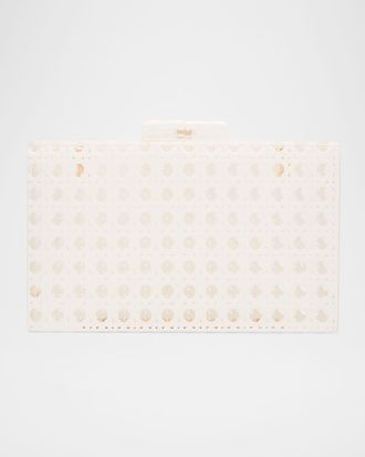 BTB Los Angeles Agate Transparent Geometric Clutch Bag