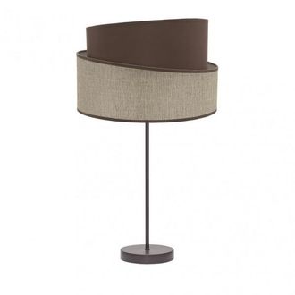 Fabrilamp Sobremesa Alto Hara 1xe27 Marron/marron 66x35x35 Cm