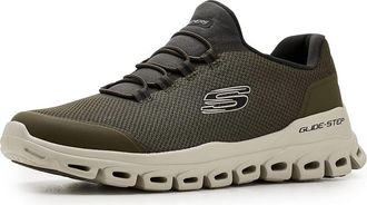 Skechers Glide-Step Noltek Mens Shoes Olive : 10.5 D - Medium, Synthetic/Textile