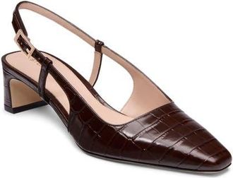 Stuart Weitzman Slingback Pump in Walnut at Nordstrom, Size 7.5
