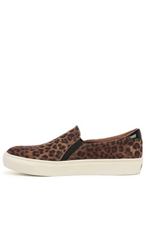 Dr. Scholls Shoes Womens Nova Sneaker, Leopard Brown Micro, 4.5 UK