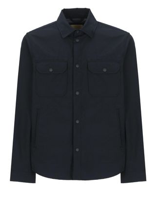 Woolrich Blue Light Ramar Cotton Casual Shirt