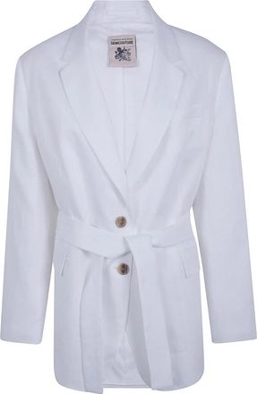 Semicouture Blazers - Dames - Blazers - Wit - M - Jassen