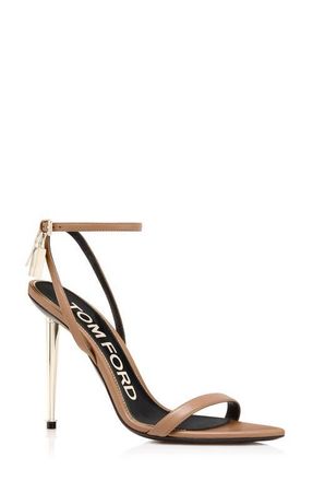 Tom Ford Padlock Pointy Toe Sandal in Rhum at Nordstrom, Size 10.5Us