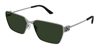 Balenciaga BB0374SK Asian Fit 002 Mens Sunglasses Size 63