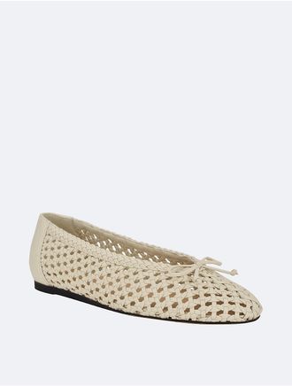 Calvin Klein Womens Womens Zatoria Flat - Neutral - 5H