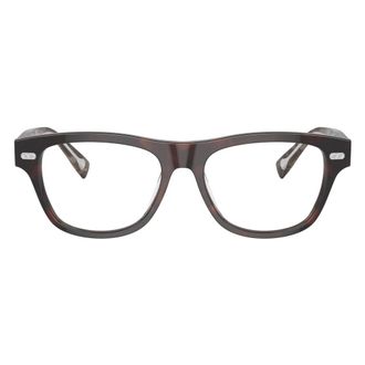 Brunello Cucinelli Brunello Cucinelli, Glasses, unisex, Brown, Size: 54 MM 0Bc3005
