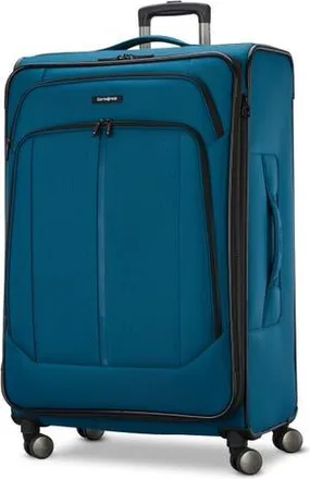 Samsonite Ascella 4 Softside Expandable 29 Checked Spinner in Cerulean Blue at Nordstrom
