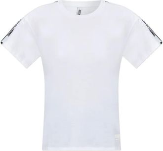Moschino T-shirt con dettaglio - Bianco