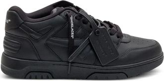 Off-white Sneakers Out of Office in pelle - Nero