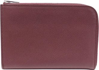 Hermès Bordeaux Long Wallet (Bi-Fold) (Pre-Owned)