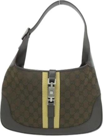 Gucci Borsa a spalla Pre-owned GG Canvas - - Pre-owned - Donna - Marrone - ONE SIZE