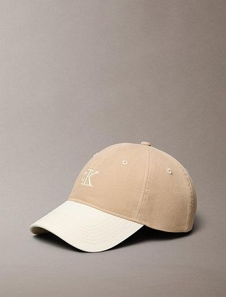 Calvin Klein UV twill logo borduursel verstelbare pet