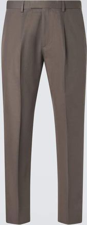 Ermenegildo Zegna Cotton and linen straight pants