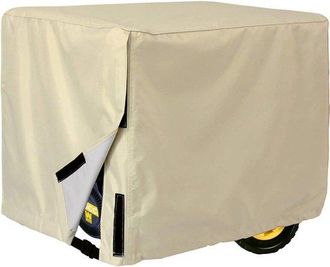 OEM Funda Impermeable Universal Para Generador, Funda Protectora Contra El Polvo Para Maquinaria Y Equipos (66 X 51 X 51 Cm), Color Negro