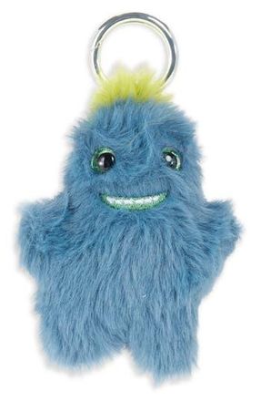 Leith Stuffed Monster Bag Charm in Blue Multi- Gold at Nordstrom Rack