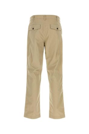 Burberry Cotton Trousers - Beige