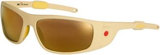 Kiton Gepolariseerde zonnebril - Heren - Zonnebrillen - Beige - ONE Size - Accessoires
