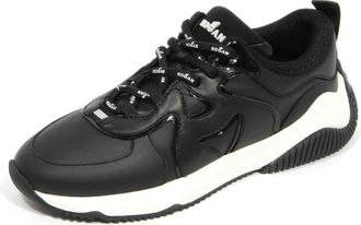 Hogan Hxw 5970Ea 90Rf 8B999 Sneakers - Dames - Sneakers - Zwart - 35 EU - Leer - Schoenen