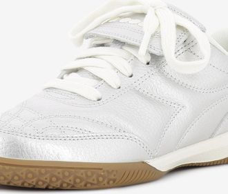 Diadora Gold indoor metallic silver