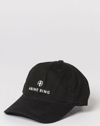 Anine Bing Cappello Jeremy Anine Bing in twill di cotone con logo ricamato