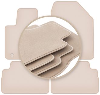 OEM Alfombrillas Premium Beige Para: Hyundai Santafe Iv Suv 2018