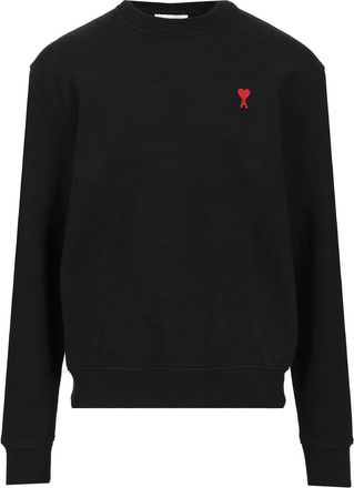 Ami Crewneck Sweatshirt ami De Coeur