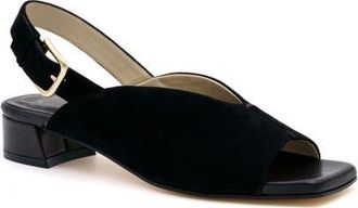 Amalfi By Rangoni Balista Slingback Sandal in Black Cashmere at Nordstrom, Size 7.5