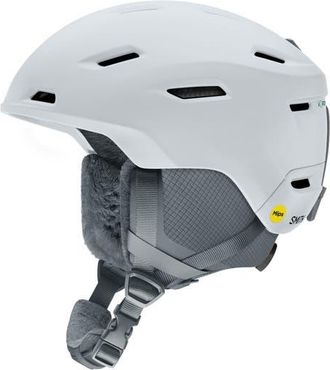 Smith Descend Snow Helmet with MIPS Round Contour Fit in Matte White at Nordstrom, Size X-Large